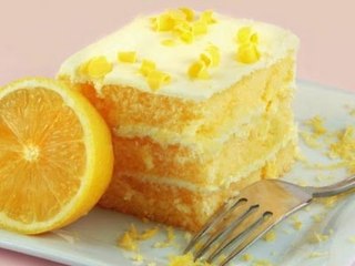 Pastel de capas de limón