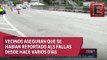 Reportan hundimientos en la México-Cuernavaca