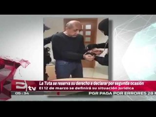 La Tuta se reserva su derecho a declarar por segunda ocasión / Vianey Esquinca