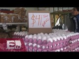 Precio del kilo de huevo se vende hasta en 40 pesos / Titulares de la tarde