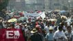 Manifestación de maestros en Michoacán / Vianey Esquinca