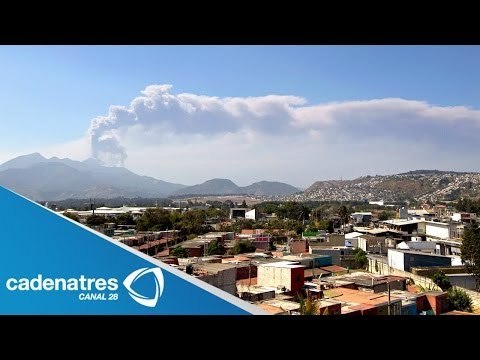 Actividad del volcán Pacaya pone en alerta a autoridades de Guatemala