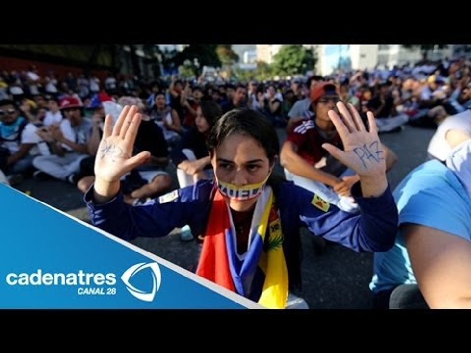 Continúan las protestas contra el gobierno de Nicolás Maduro en Venezuela