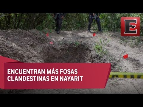 Hallan dos fosas clandestinas en Nayarit