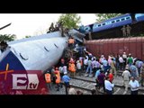 Accidente de tren en la India deja 34 muertos / Excélsior informa
