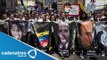 Venezuela: Oposición marcha con rostros de fallecidos por las calles de Caracas