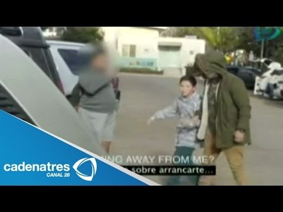 ¡¡ENTÉRATE!! Experimento muestra cómo reaccionan las personas ante secuestro de un menor