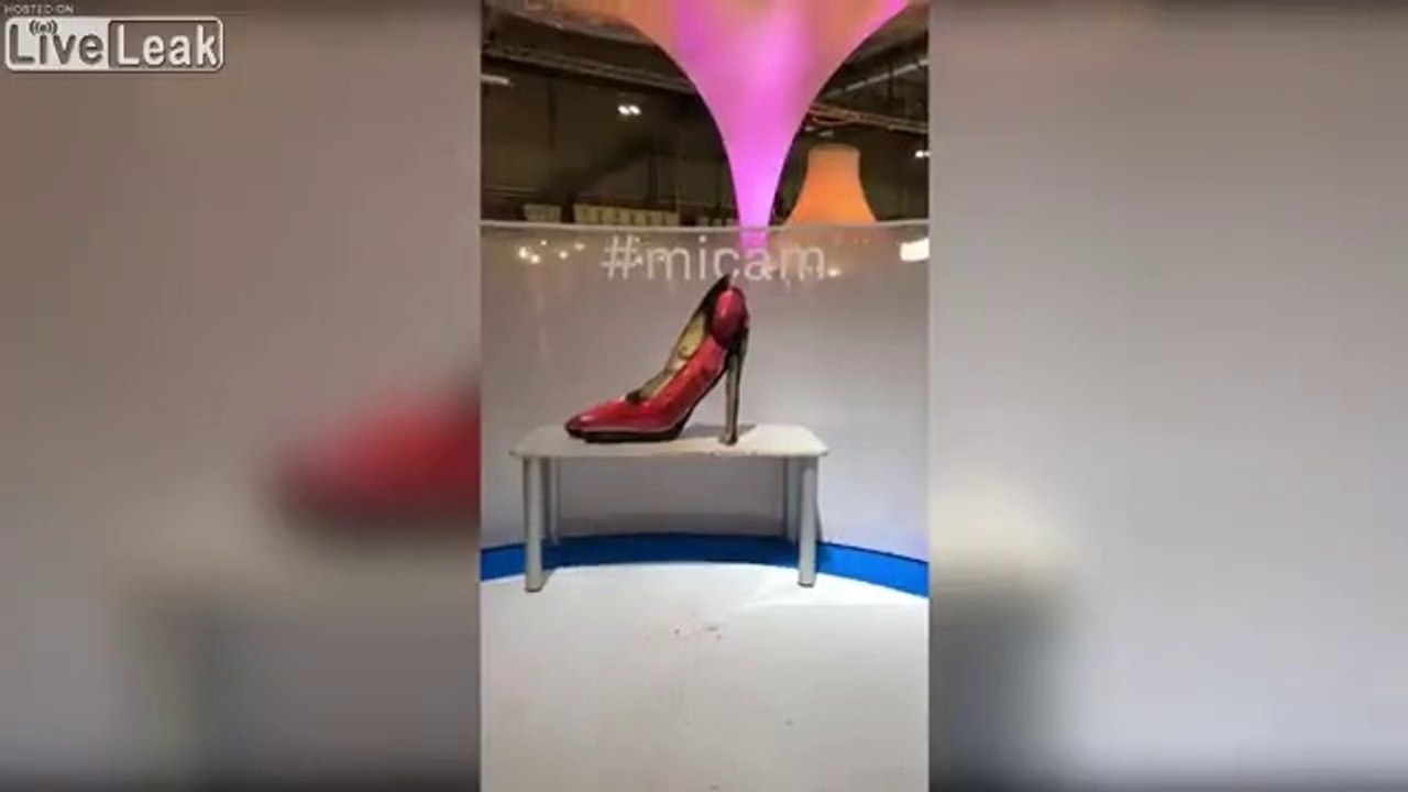 Ces chaussures sont en fait.. des femmes peintes !