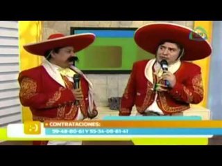 Los mariachis locos en el foro de Nuestro Día