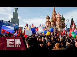 Crimea festeja su primer aniversario tras unirse a Rusia / Titulares de la tarde