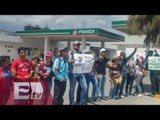 CETEG cierra gasolineras en Chilpancingo / Paola Virrueta