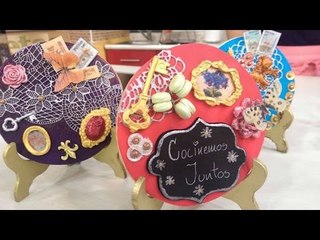 ¿Cómo hacer galletas en scrapbook?