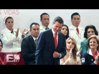 El Presidente EPN da banderazo de salida colecta de la Cruz Roja / Excélsior Informa