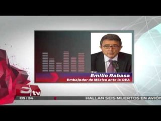 México participará en la 154 sesión ordinaria de CIDH / Vianey Esquinca