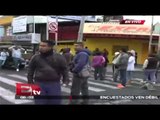 Protesta de padres de estudiantes de la escuela secundaria número 84 / Vianey Esquinca