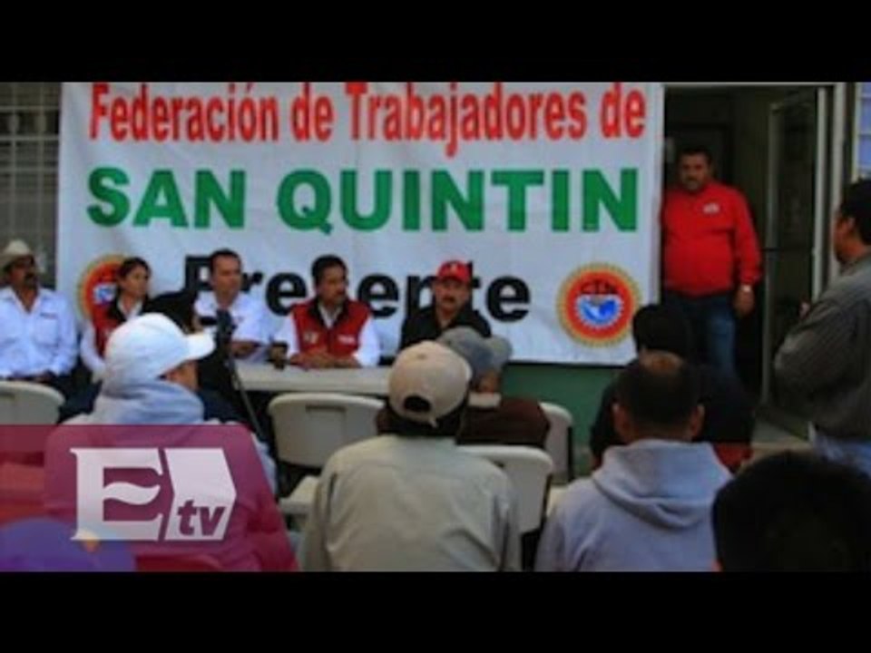 Jornaleros de San Quintín tendrán Seguro Social / Excélsior informa