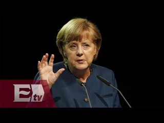 "Me afectó como a la mayoría de la gente…" Angela Merkel