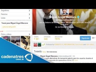 Cierran línea 12: Miguel ángel Mancera ofrece disculpas