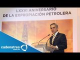 Petróleo debe seguir siendo de los mexicanos, afirma Miguel Ángel Mancera