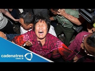 Aumenta angustia en los familiares de los pasajeros del avión malasio desaparecido