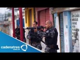 Policía brasileña ocupa favela insegura de Río de Janeiro a 90 días del Mundial 2014