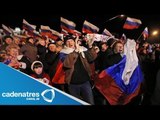 Crimea dice sí a la unión con Rusia / Crimea says yes to union with Russia
