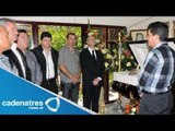 Funeral de Gustavo Garibay García, alcalde de Tanhuato asesinado