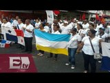 Protesta en Panamá por participación de Maduro en Cumbre de las Américas / Vianey Esquinca