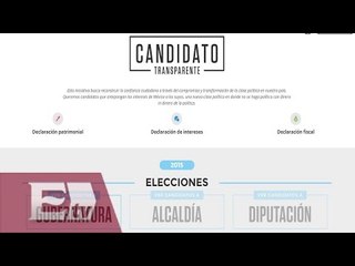 Organizaciones civiles y empresariales lanzan "3 de 3" / Titulares de la tarde