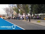 Manifestantes comenzarán marcha del Angel de la independencia al Zócalo