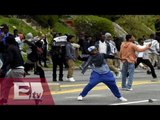 Disturbios en Baltimore por muerte de afroamericano a manos de policía / Titulares de la Noche