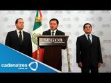 Segob anuncia operativo para abatir violencia en el Estado de México