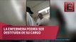 Suspenden a enfermera del IMSS que golpeó a menor en Sinaloa