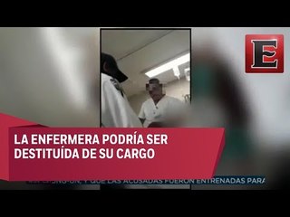 Suspenden a enfermera del IMSS que golpeó a menor en Sinaloa