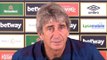 Manuel Pellegrini Full Pre-Match Press Conference - Brighton v West Ham - Premier League