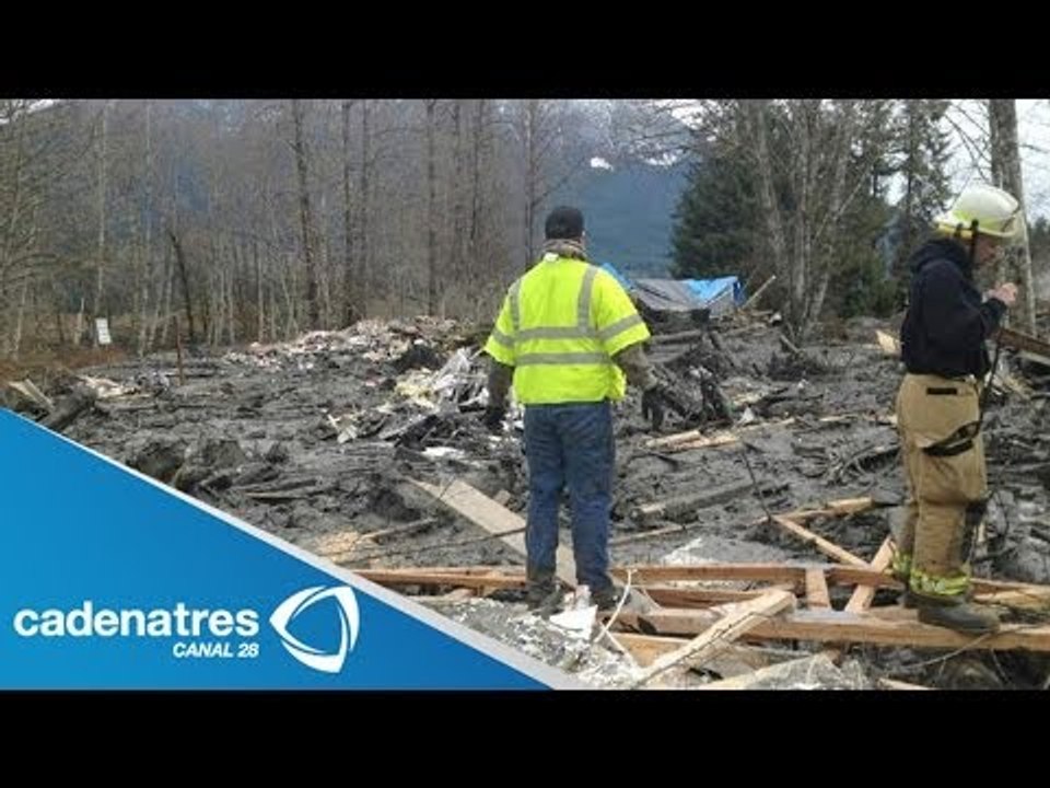 Aumenta la cifra de muertos por el deslave en Washington
