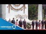 Peña Nieto encabeza ceremonia por el 208 aniversario del natalicio de Benito Juárez
