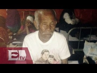 Hallan con vida a hombre centenario entre escombros de Nepal / Vianey Esquinca
