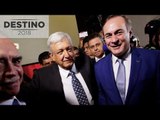 López Obrador llega a un hotel de Polanco para encuentro con empresarios