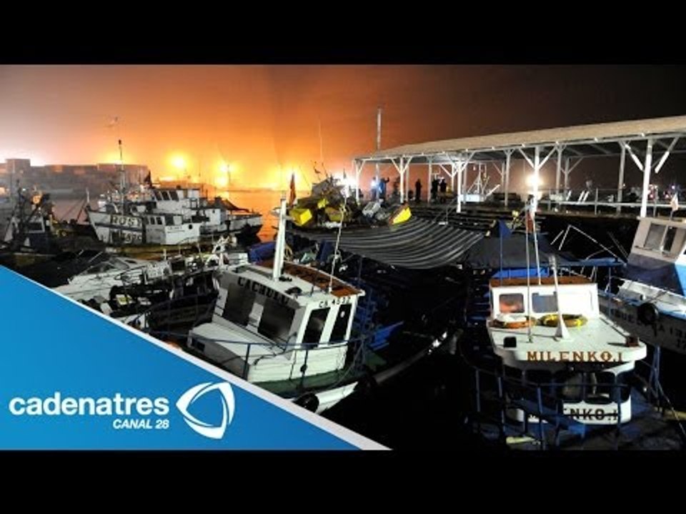 Sismo de 8.2 grados se registra al norte de Chile y emiten alerta de tsunami