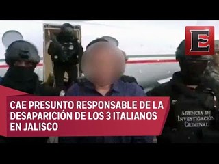 Detienen a sospechoso de desaparición de los 3 italianos en Jalisco