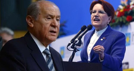 Akşener'in Evinin Önünde Toplanan MHP'liler, "Hareketin Lideri Devlet Bahçeli" Sloganları Attı