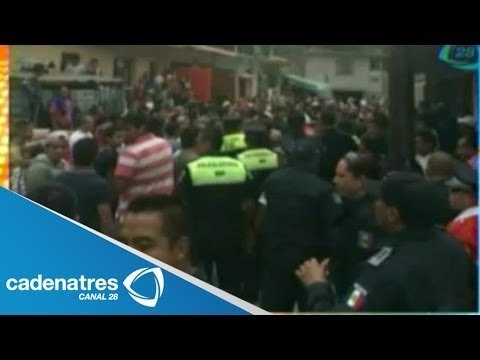 Asaltantes se salvan de ser linchados en municipio de Nicolás Romero