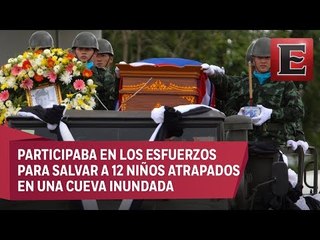 Muere un buzo que participaba en operación de rescate en Tailandia