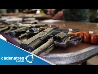 Campaña de canje de armas en Durango