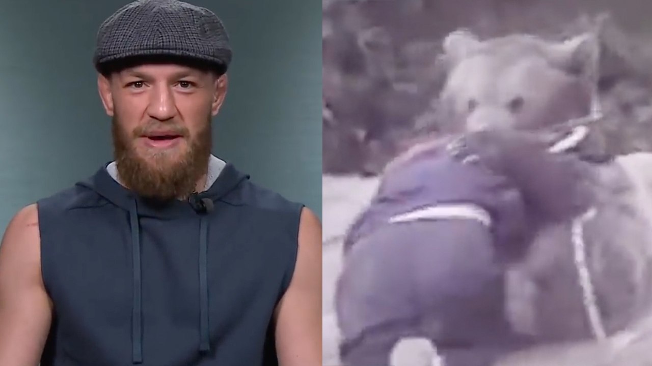 Conor McGregor Could Care Less That Khabib Nurmagomedov Wrestled Bears As A Child
