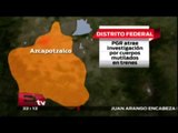 PGR comienza investigaciones por restos humanos encontrados en Azcapotzalco / Titulares de Noche