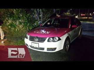 Rescatan a taxista encajuelada por asaltantes / Vianey Esquinca