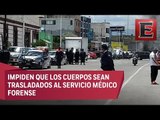 Huachicoleros arman disturbios en San Martín Texmelucan para recuperar dos cadáveres