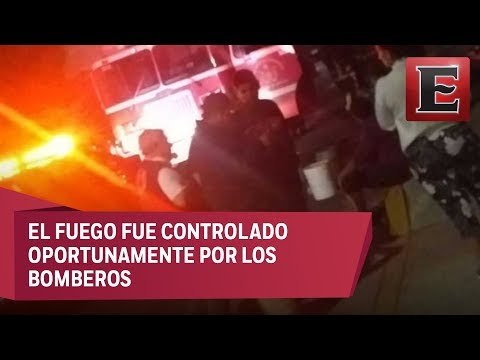 Incendio en Iztacalco deja varios niños intoxicados